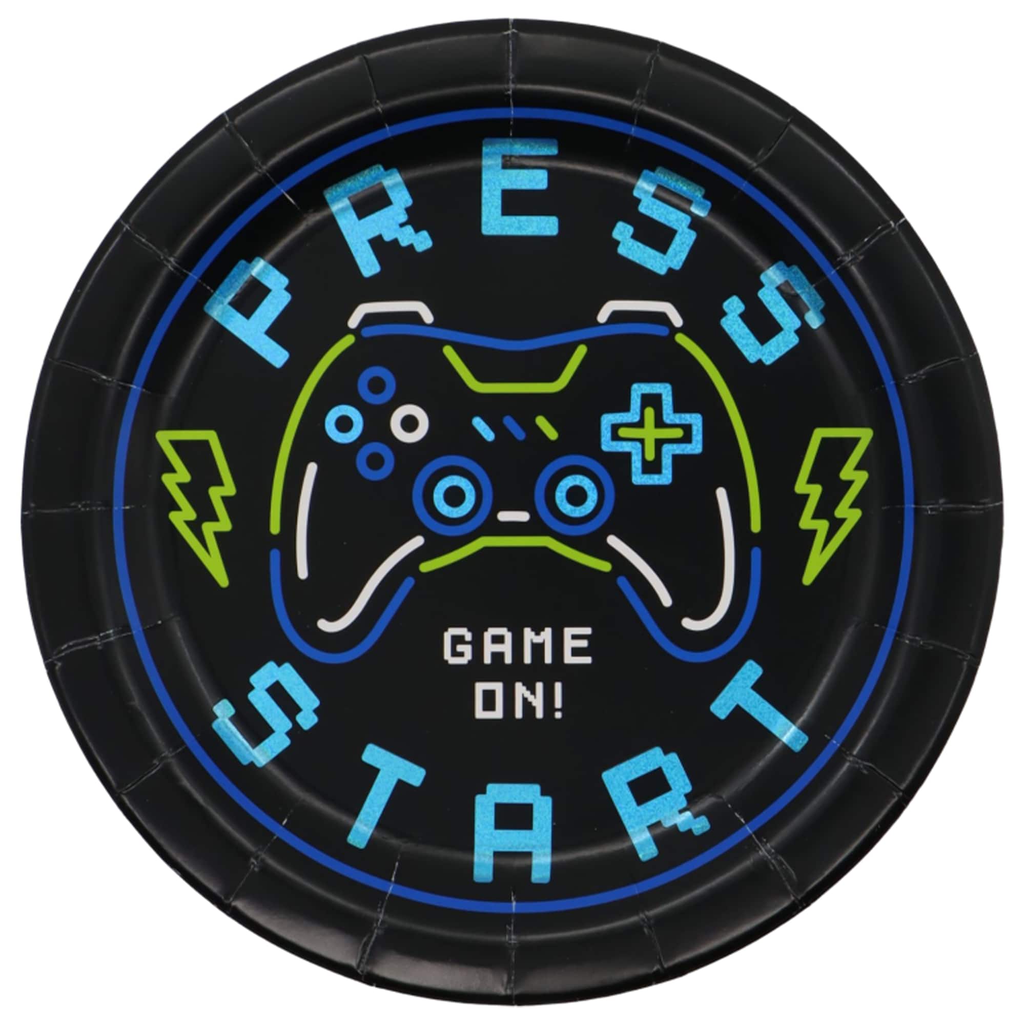 7" Gamer Snack Plates, 8ct. by Celebrate It™